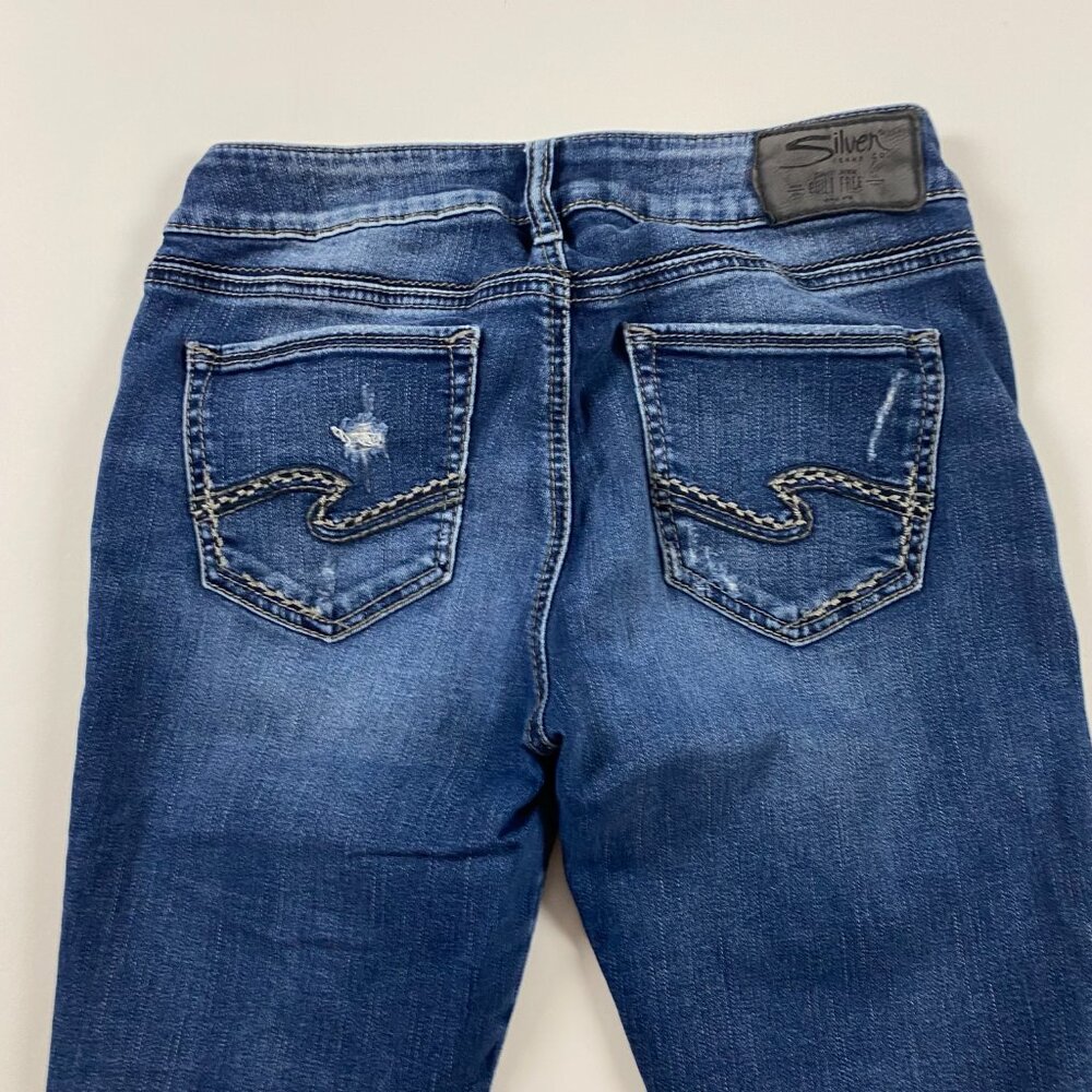 Silver Jeans Suki Mid Skinny Jeans Womens 28 x 31 - Picture 7 of 16